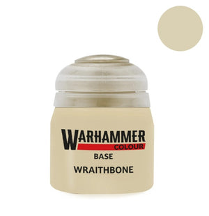Citadel Base Wraithbone 12 ml festék tégely közelről