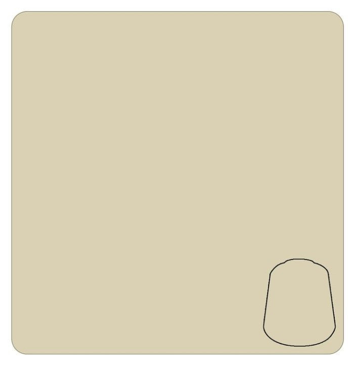 Citadel Base Wraithbone 12 ml festék tégely közelről