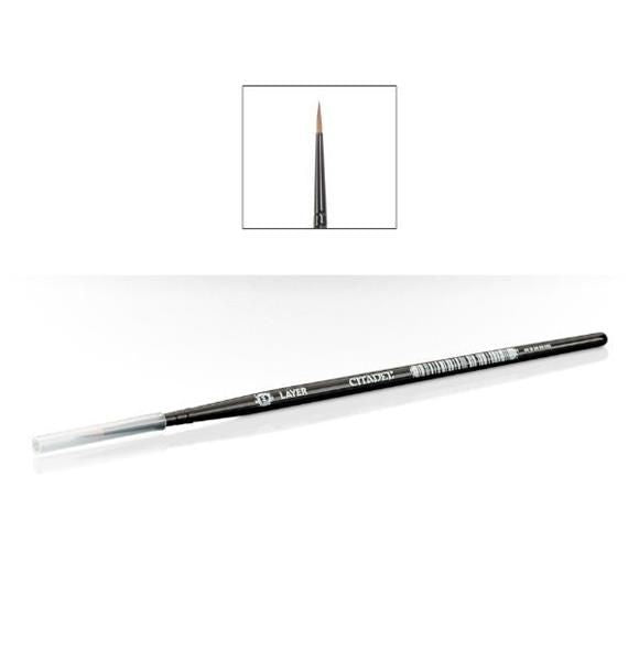 Citadel Medium Layer Brush közepes rétegező ecset közelről
