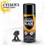 Citadel Chaos Black Spray 400 ml festékspray palack