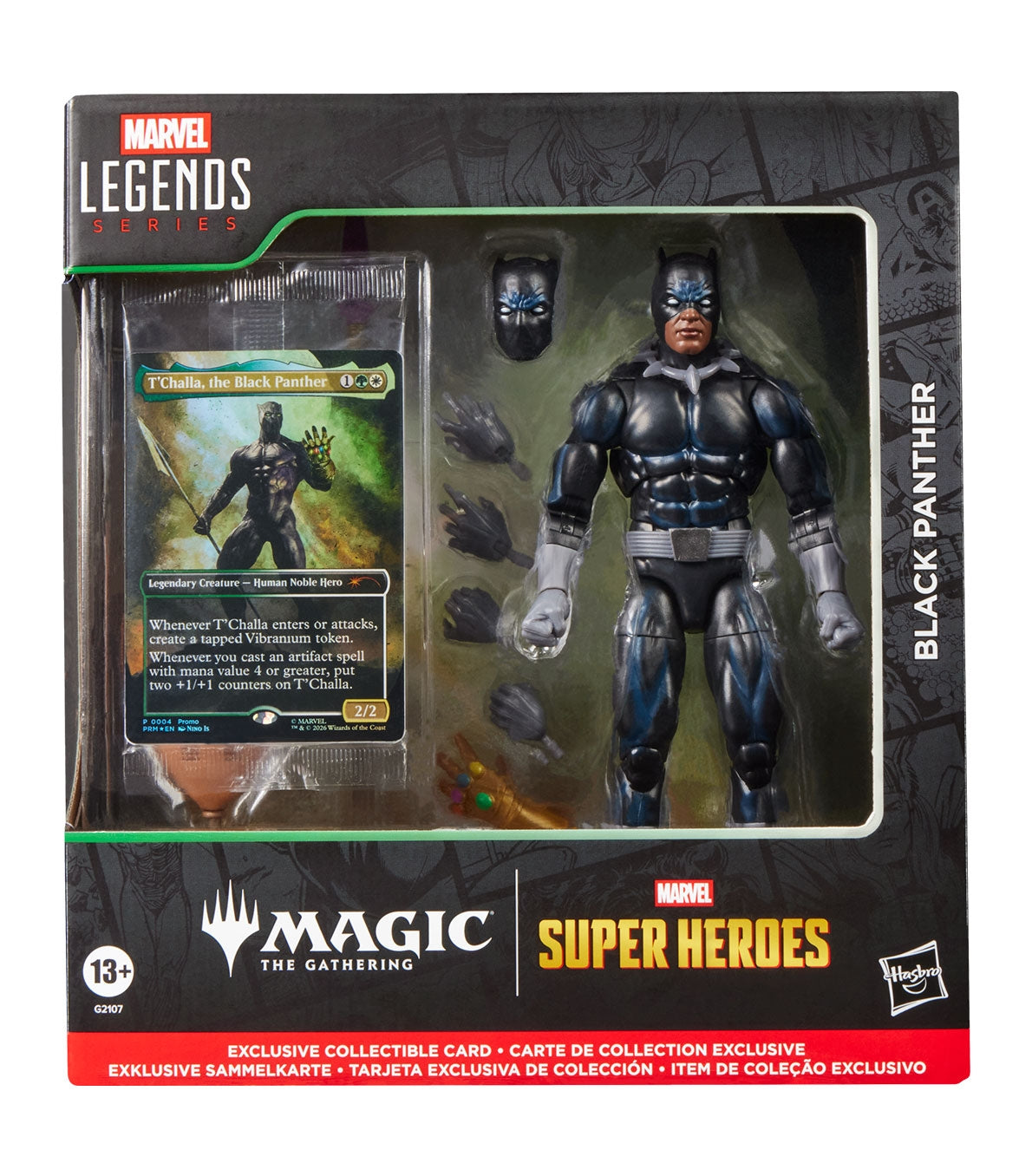 MVL Legends Black Panther figura, Marvel gyűjtői termék
