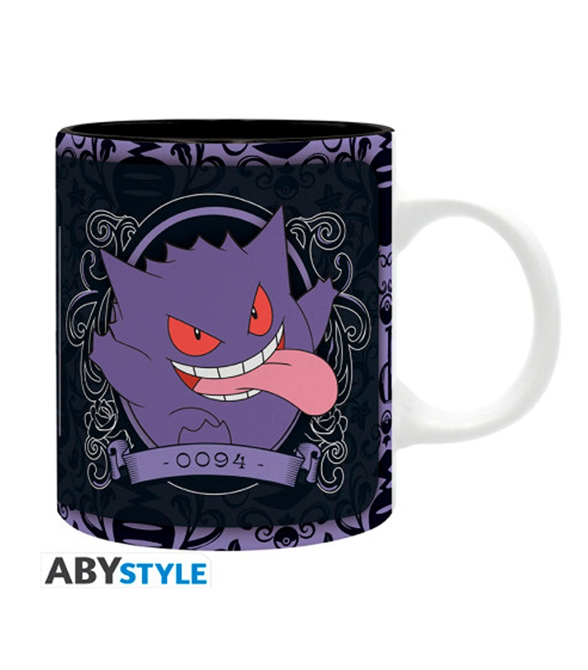 Pokémon bögre Gengar és Mimikyu grafikával