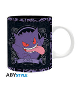 Pokémon bögre Gengar és Mimikyu grafikával