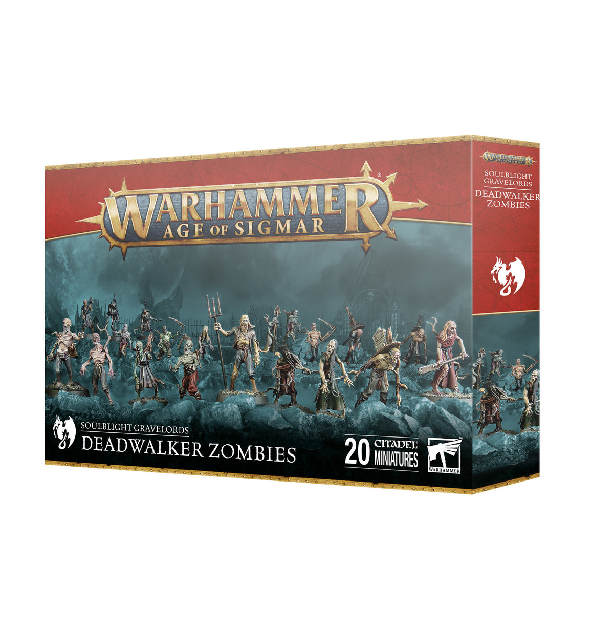 Warhammer Age of Sigmar Deadwalker Zombies műanyag miniatűrök