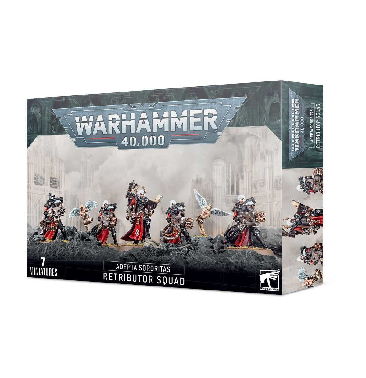 Warhammer 40,000 Adepta Sororitas Retributor Squad figurák