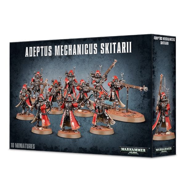 Warhammer 40,000 Adeptus Mechanicus Skitarii figurák