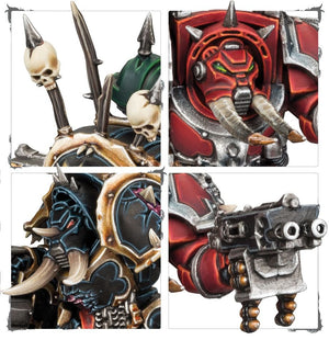Warhammer 40,000 Chaos Terminators műanyag miniatűrák készlet