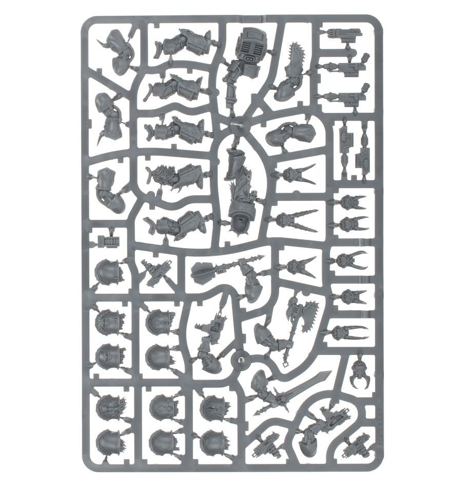 Warhammer 40,000 Chaos Terminators műanyag miniatűrák készlet