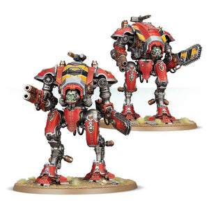 Warhammer 40,000 Imperial Knights Knight Armigers készlet doboza