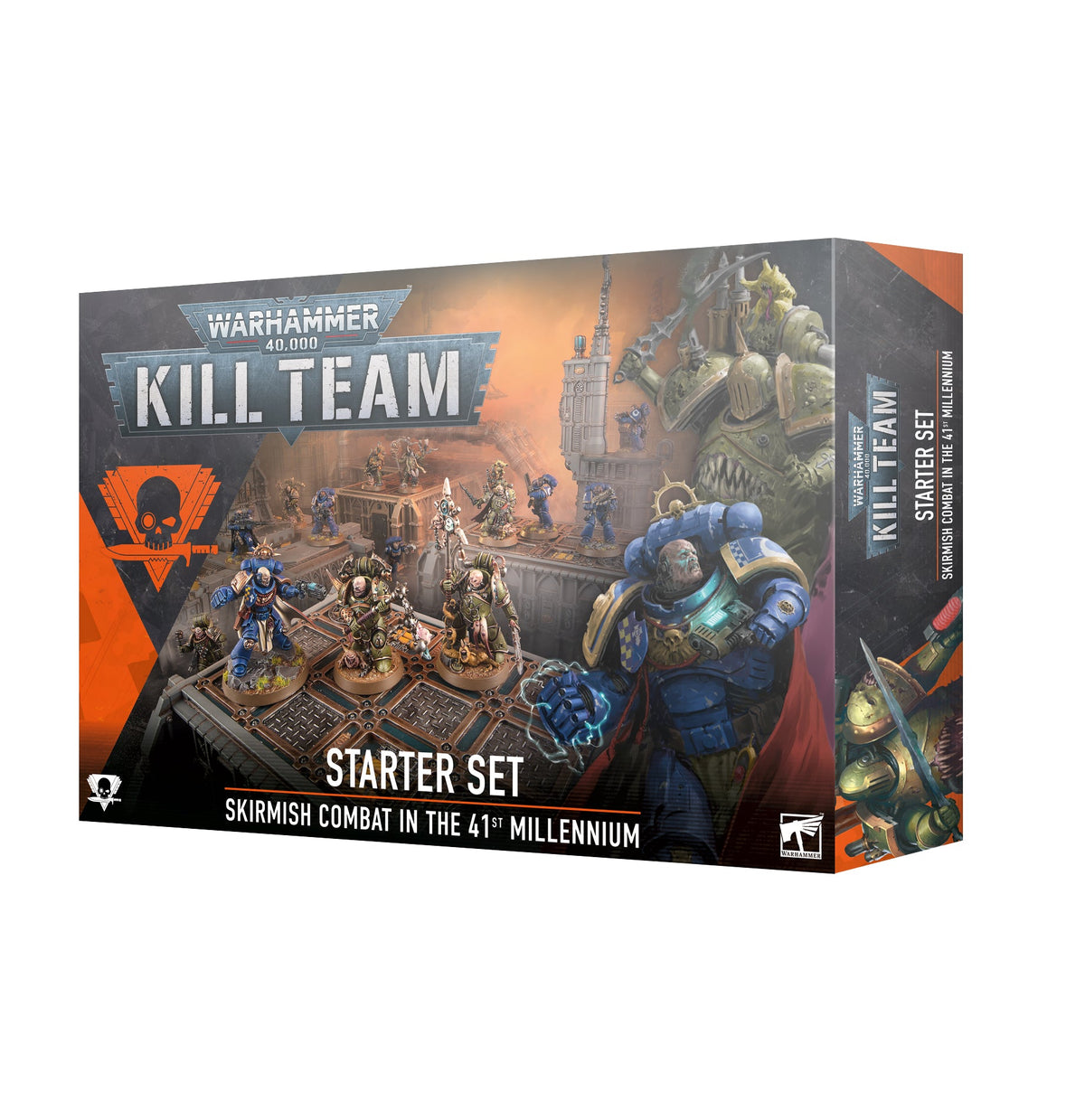 Warhammer 40,000 Kill Team Starter Set doboz tartalma