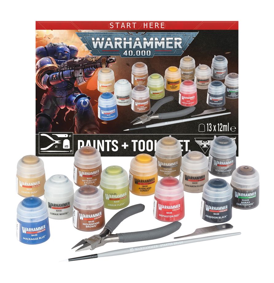 Warhammer 40,000 festék és eszköz készlet Games Workshop