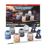Warhammer 40,000 Space Marines Intercessors + Paints készlet