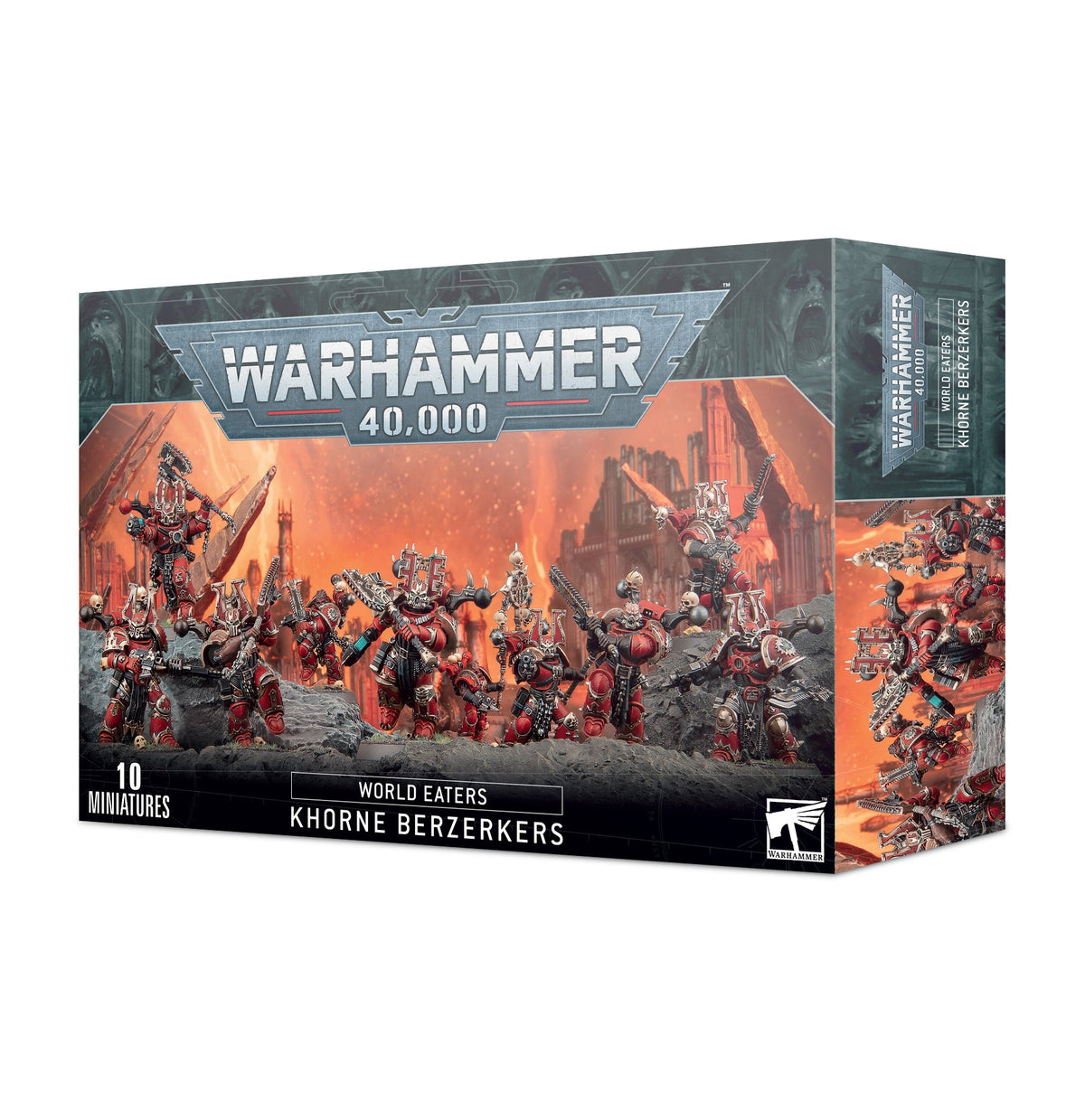 Warhammer 40,000 World Eaters Khorne Berzerkers figurák