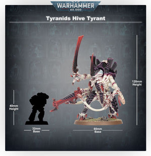 Warhammer 40K Tyranids Hive Tyrant műanyag figura készlet