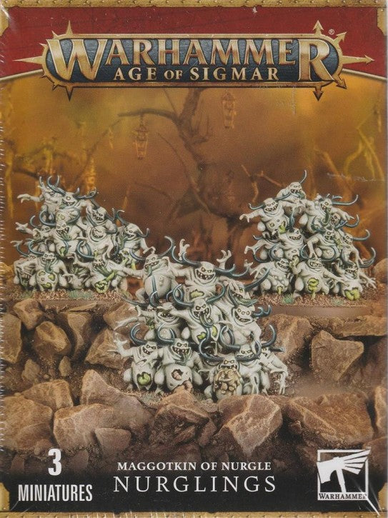 Warhammer Age of Sigmar Daemons of Nurgle Nurglings miniatúrák