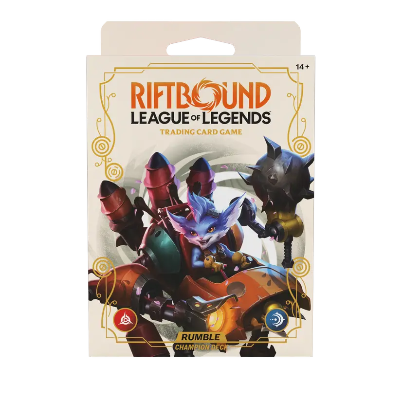 Riftbound: League of Legends - Spiritforged Champio  Deck: Rumble