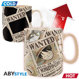 One Piece Wanted hőre változó bögre – 460 ml