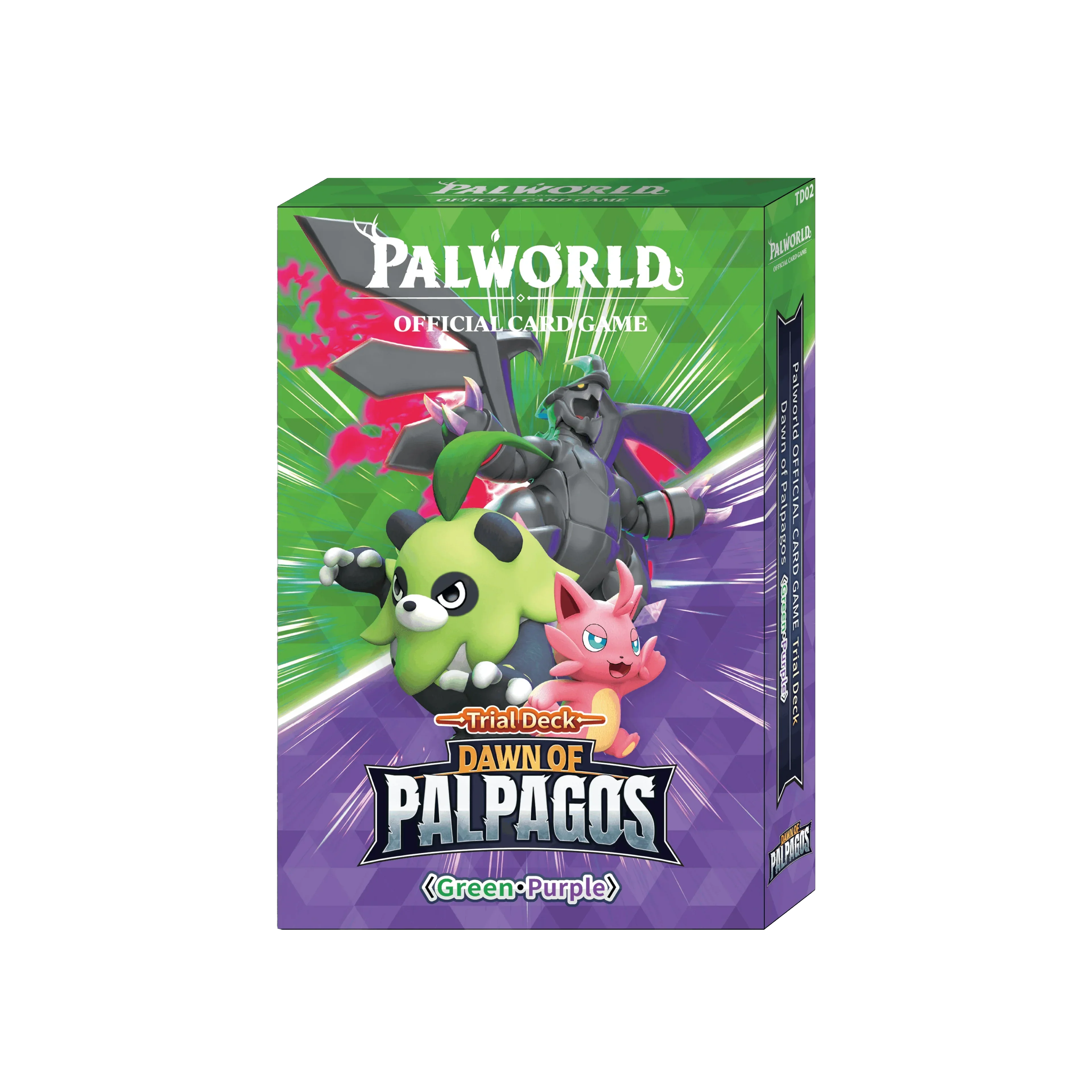Palworld TD02 Dawn of Palpagos Green–Purple Trial Deck – ENG