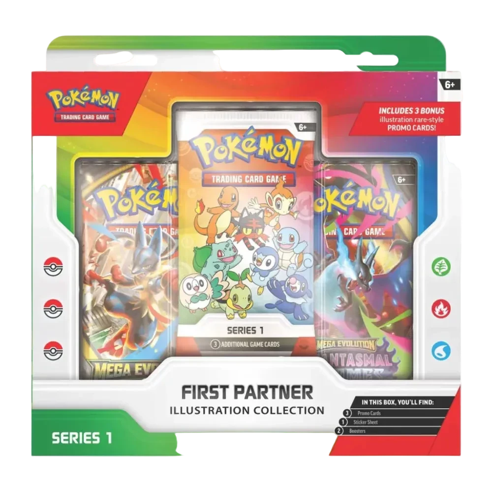 Pokemon First Partner Illustration Collection (Series 1)