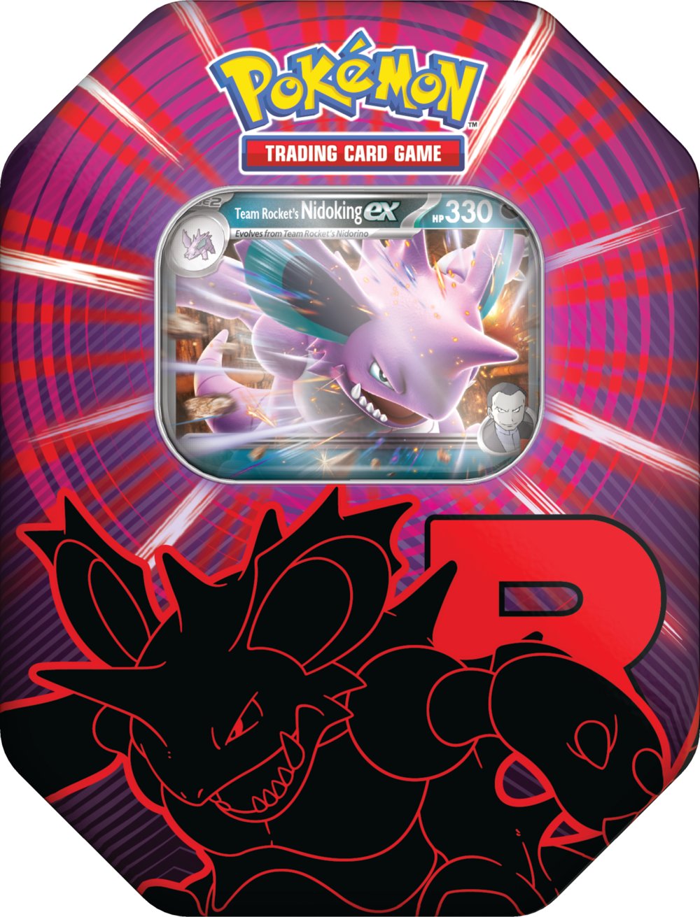 Pokemon team rocket tin