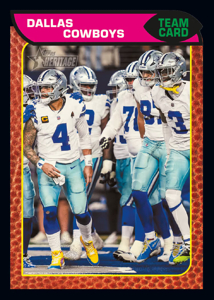 Topps Heritage Football 2026 Hobby Box